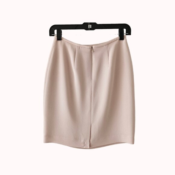 Petite Sophisticate Vintage Pencil Suit Skirt | NWT | 2P | Powder Pink - Picture 4 of 16